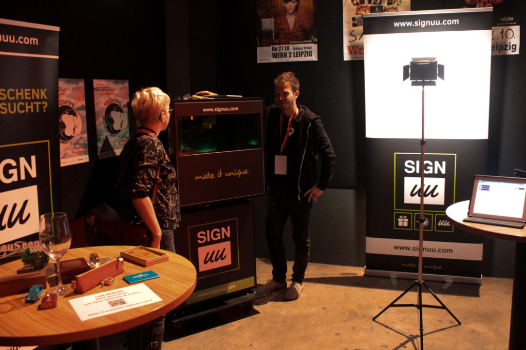 TEDxHHL Gravur Laser Leipzig