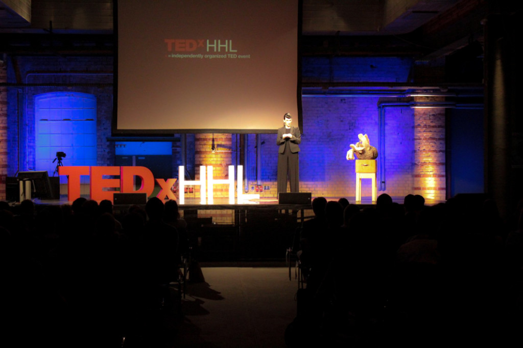 TEDxHHL Gravur Laser Leipzig