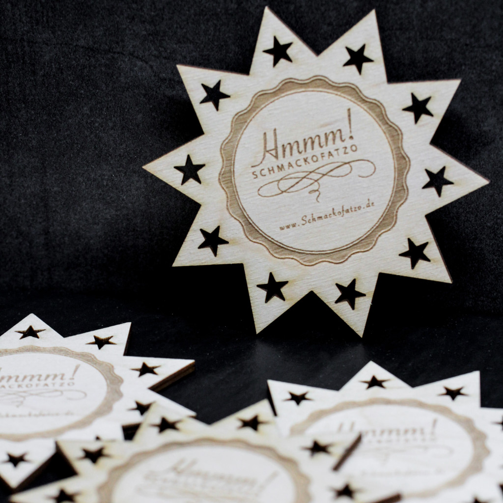 schmackofatzo_kooperation_weihnachtsstern_gravur
