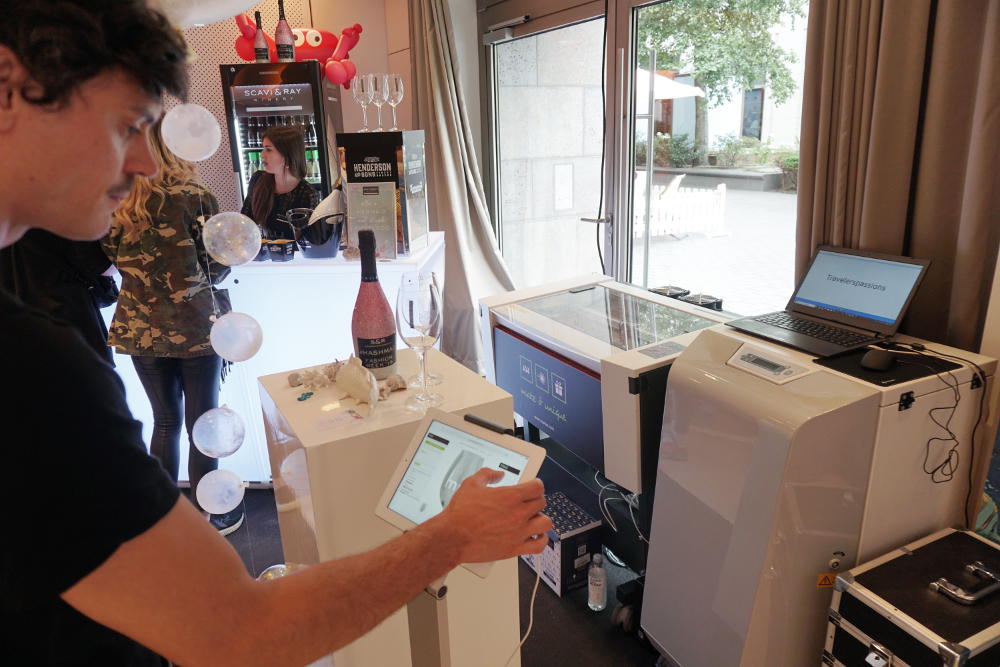 Individuelle Weingläser für Scavi & Ray